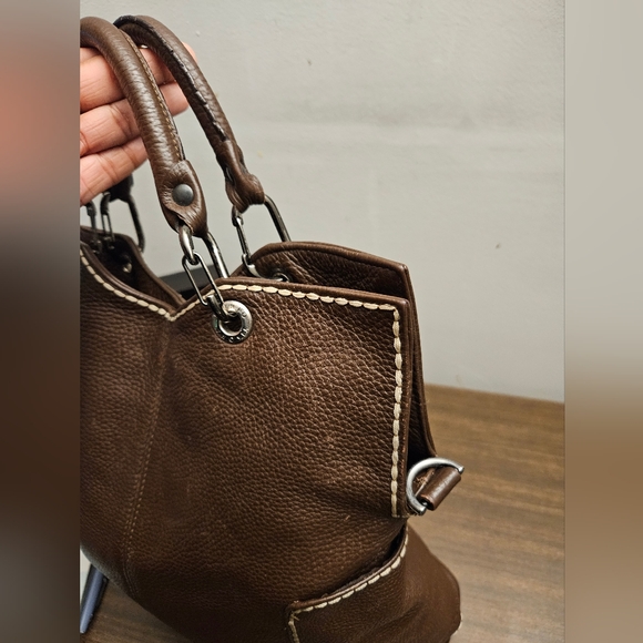 PLINIO VISONA Leather Hobo Bag - Picture 6 of 15
